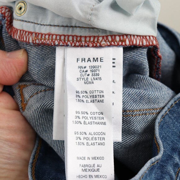 VGC Frame Distressed Skinny le nik jeans - Picture 8 of 8